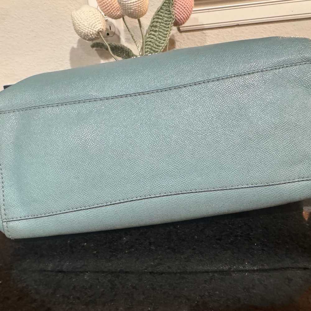 Coach Light Blue Tote Bag - Picture 10 of 14